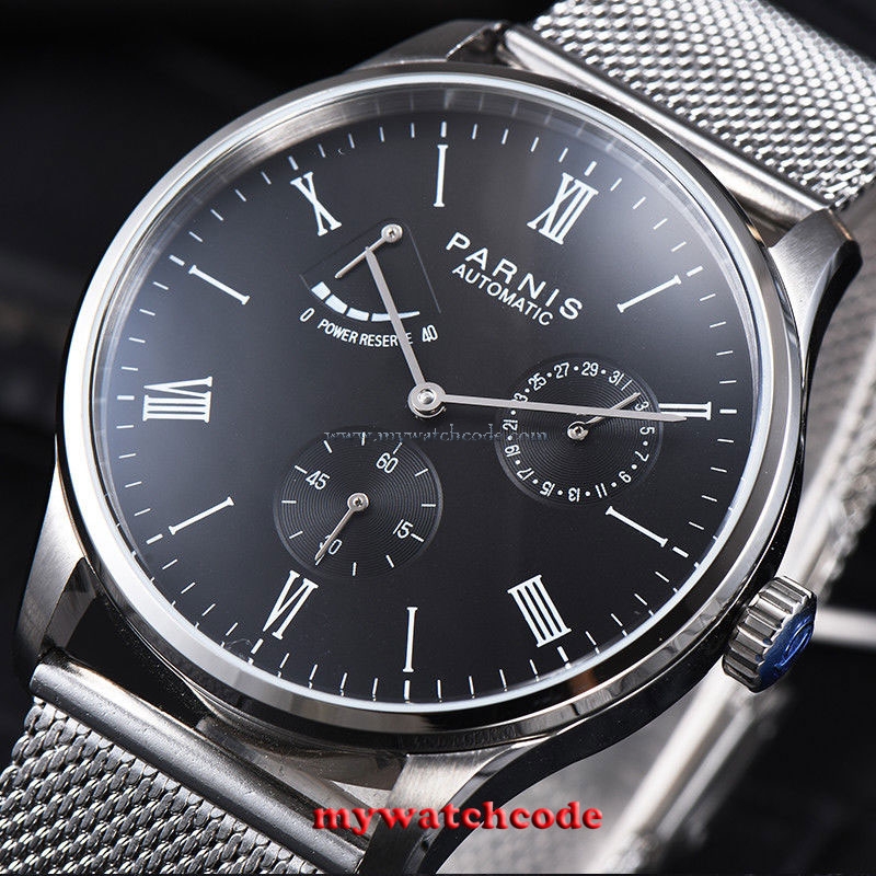 Parnis automatic power reserve online